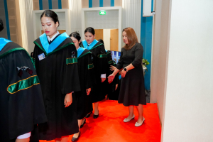 มรภ.เทพสตรี จัดฝึกซ้อมพิธีพระราชทานปริญญาบัตร ประจำปี พ.ศ. 2568