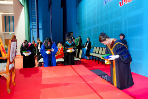 มรภ.เทพสตรี จัดฝึกซ้อมพิธีพระราชทานปริญญาบัตร ประจำปี พ.ศ. 2568