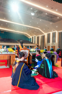 มรภ.เทพสตรี จัดฝึกซ้อมพิธีพระราชทานปริญญาบัตร ประจำปี พ.ศ. 2568