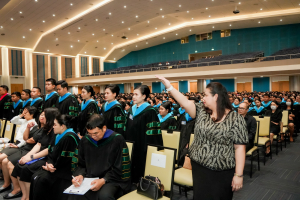 มรภ.เทพสตรี จัดฝึกซ้อมพิธีพระราชทานปริญญาบัตร ประจำปี พ.ศ. 2568