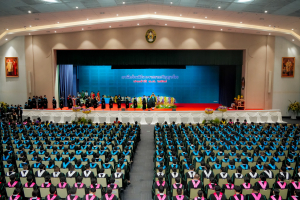 มรภ.เทพสตรี จัดฝึกซ้อมพิธีพระราชทานปริญญาบัตร ประจำปี พ.ศ. 2568