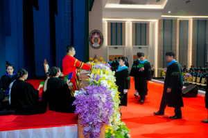 มรภ.เทพสตรี จัดฝึกซ้อมพิธีพระราชทานปริญญาบัตร ประจำปี พ.ศ. 2568