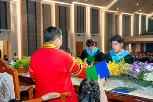 มรภ.เทพสตรี จัดฝึกซ้อมพิธีพระราชทานปริญญาบัตร ประจำปี พ.ศ. 2568