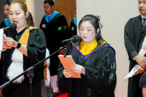 มรภ.เทพสตรี จัดฝึกซ้อมพิธีพระราชทานปริญญาบัตร ประจำปี พ.ศ. 2568