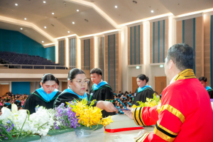 มรภ.เทพสตรี จัดฝึกซ้อมพิธีพระราชทานปริญญาบัตร ประจำปี พ.ศ. 2568