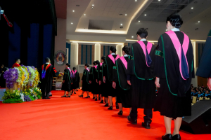 มรภ.เทพสตรี จัดฝึกซ้อมพิธีพระราชทานปริญญาบัตร ประจำปี พ.ศ. 2568