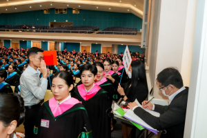 มรภ.เทพสตรี จัดฝึกซ้อมพิธีพระราชทานปริญญาบัตร ประจำปี พ.ศ. 2568