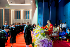 มรภ.เทพสตรี จัดฝึกซ้อมพิธีพระราชทานปริญญาบัตร ประจำปี พ.ศ. 2568