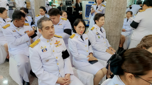 มรภ.เทพสตรี ร่วมพิธีบำเพ็ญกุศลครบสัตตมวาร เพื่ออุทิศถวายพระราชกุศลแด่ สมเด็จพระนางเจ้าสิริกิติ์ พระบรมราชินีนาถ พระบรมราชชนนีพันปีหลวง