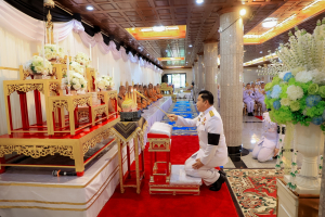 มรภ.เทพสตรี ร่วมพิธีบำเพ็ญกุศลครบสัตตมวาร เพื่ออุทิศถวายพระราชกุศลแด่ สมเด็จพระนางเจ้าสิริกิติ์ พระบรมราชินีนาถ พระบรมราชชนนีพันปีหลวง