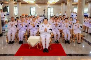 มรภ.เทพสตรี ร่วมพิธีบำเพ็ญกุศลครบสัตตมวาร เพื่ออุทิศถวายพระราชกุศลแด่ สมเด็จพระนางเจ้าสิริกิติ์ พระบรมราชินีนาถ พระบรมราชชนนีพันปีหลวง