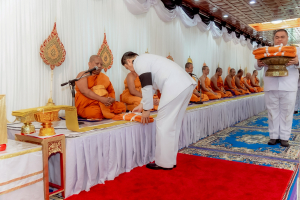 มรภ.เทพสตรี ร่วมพิธีบำเพ็ญกุศลครบสัตตมวาร เพื่ออุทิศถวายพระราชกุศลแด่ สมเด็จพระนางเจ้าสิริกิติ์ พระบรมราชินีนาถ พระบรมราชชนนีพันปีหลวง