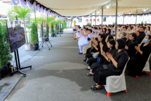 มรภ.เทพสตรี ร่วมพิธีบำเพ็ญกุศลครบสัตตมวาร เพื่ออุทิศถวายพระราชกุศลแด่ สมเด็จพระนางเจ้าสิริกิติ์ พระบรมราชินีนาถ พระบรมราชชนนีพันปีหลวง