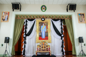 มรภ.เทพสตรี จัดพิธีน้อมถวายความอาลัย สมเด็จพระนางเจ้าสิริกิติ์ พระบรมราชินีนาถ พระบรมราชชนนีพันปีหลวง