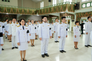 มรภ.เทพสตรี จัดพิธีน้อมถวายความอาลัย สมเด็จพระนางเจ้าสิริกิติ์ พระบรมราชินีนาถ พระบรมราชชนนีพันปีหลวง