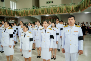 มรภ.เทพสตรี จัดพิธีน้อมถวายความอาลัย สมเด็จพระนางเจ้าสิริกิติ์ พระบรมราชินีนาถ พระบรมราชชนนีพันปีหลวง