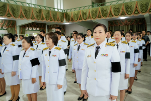 มรภ.เทพสตรี จัดพิธีน้อมถวายความอาลัย สมเด็จพระนางเจ้าสิริกิติ์ พระบรมราชินีนาถ พระบรมราชชนนีพันปีหลวง