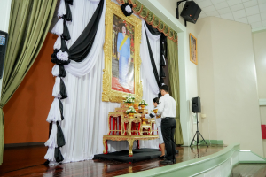 มรภ.เทพสตรี จัดพิธีน้อมถวายความอาลัย สมเด็จพระนางเจ้าสิริกิติ์ พระบรมราชินีนาถ พระบรมราชชนนีพันปีหลวง