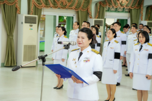 มรภ.เทพสตรี จัดพิธีน้อมถวายความอาลัย สมเด็จพระนางเจ้าสิริกิติ์ พระบรมราชินีนาถ พระบรมราชชนนีพันปีหลวง