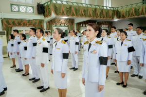 มรภ.เทพสตรี จัดพิธีน้อมถวายความอาลัย สมเด็จพระนางเจ้าสิริกิติ์ พระบรมราชินีนาถ พระบรมราชชนนีพันปีหลวง