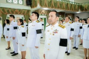 มรภ.เทพสตรี จัดพิธีน้อมถวายความอาลัย สมเด็จพระนางเจ้าสิริกิติ์ พระบรมราชินีนาถ พระบรมราชชนนีพันปีหลวง