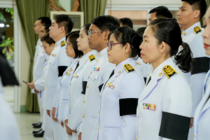 มรภ.เทพสตรี จัดพิธีน้อมถวายความอาลัย สมเด็จพระนางเจ้าสิริกิติ์ พระบรมราชินีนาถ พระบรมราชชนนีพันปีหลวง