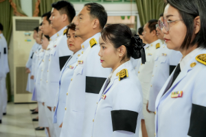 มรภ.เทพสตรี จัดพิธีน้อมถวายความอาลัย สมเด็จพระนางเจ้าสิริกิติ์ พระบรมราชินีนาถ พระบรมราชชนนีพันปีหลวง