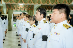 มรภ.เทพสตรี จัดพิธีน้อมถวายความอาลัย สมเด็จพระนางเจ้าสิริกิติ์ พระบรมราชินีนาถ พระบรมราชชนนีพันปีหลวง