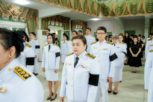 มรภ.เทพสตรี จัดพิธีน้อมถวายความอาลัย สมเด็จพระนางเจ้าสิริกิติ์ พระบรมราชินีนาถ พระบรมราชชนนีพันปีหลวง