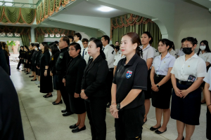 มรภ.เทพสตรี จัดพิธีน้อมถวายความอาลัย สมเด็จพระนางเจ้าสิริกิติ์ พระบรมราชินีนาถ พระบรมราชชนนีพันปีหลวง