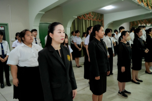 มรภ.เทพสตรี จัดพิธีน้อมถวายความอาลัย สมเด็จพระนางเจ้าสิริกิติ์ พระบรมราชินีนาถ พระบรมราชชนนีพันปีหลวง