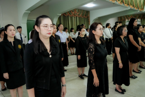 มรภ.เทพสตรี จัดพิธีน้อมถวายความอาลัย สมเด็จพระนางเจ้าสิริกิติ์ พระบรมราชินีนาถ พระบรมราชชนนีพันปีหลวง