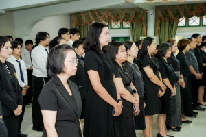 มรภ.เทพสตรี จัดพิธีน้อมถวายความอาลัย สมเด็จพระนางเจ้าสิริกิติ์ พระบรมราชินีนาถ พระบรมราชชนนีพันปีหลวง