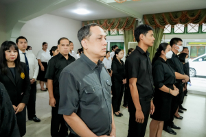 มรภ.เทพสตรี จัดพิธีน้อมถวายความอาลัย สมเด็จพระนางเจ้าสิริกิติ์ พระบรมราชินีนาถ พระบรมราชชนนีพันปีหลวง