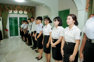มรภ.เทพสตรี จัดพิธีน้อมถวายความอาลัย สมเด็จพระนางเจ้าสิริกิติ์ พระบรมราชินีนาถ พระบรมราชชนนีพันปีหลวง