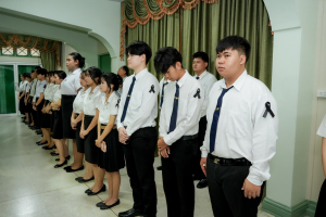 มรภ.เทพสตรี จัดพิธีน้อมถวายความอาลัย สมเด็จพระนางเจ้าสิริกิติ์ พระบรมราชินีนาถ พระบรมราชชนนีพันปีหลวง