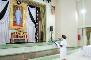 มรภ.เทพสตรี จัดพิธีน้อมถวายความอาลัย สมเด็จพระนางเจ้าสิริกิติ์ พระบรมราชินีนาถ พระบรมราชชนนีพันปีหลวง