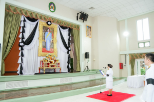 มรภ.เทพสตรี จัดพิธีน้อมถวายความอาลัย สมเด็จพระนางเจ้าสิริกิติ์ พระบรมราชินีนาถ พระบรมราชชนนีพันปีหลวง