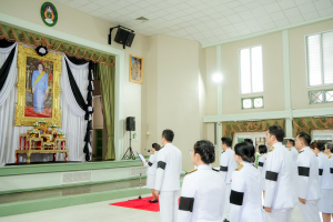มรภ.เทพสตรี จัดพิธีน้อมถวายความอาลัย สมเด็จพระนางเจ้าสิริกิติ์ พระบรมราชินีนาถ พระบรมราชชนนีพันปีหลวง