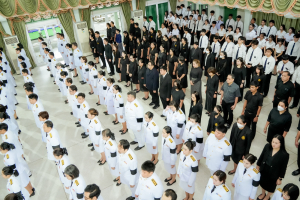 มรภ.เทพสตรี จัดพิธีน้อมถวายความอาลัย สมเด็จพระนางเจ้าสิริกิติ์ พระบรมราชินีนาถ พระบรมราชชนนีพันปีหลวง