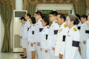 มรภ.เทพสตรี จัดพิธีน้อมถวายความอาลัย สมเด็จพระนางเจ้าสิริกิติ์ พระบรมราชินีนาถ พระบรมราชชนนีพันปีหลวง