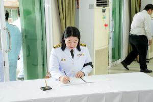 มรภ.เทพสตรี จัดพิธีน้อมถวายความอาลัย สมเด็จพระนางเจ้าสิริกิติ์ พระบรมราชินีนาถ พระบรมราชชนนีพันปีหลวง