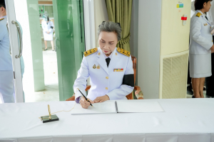 มรภ.เทพสตรี จัดพิธีน้อมถวายความอาลัย สมเด็จพระนางเจ้าสิริกิติ์ พระบรมราชินีนาถ พระบรมราชชนนีพันปีหลวง