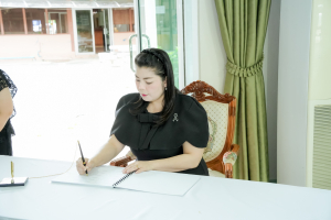 มรภ.เทพสตรี จัดพิธีน้อมถวายความอาลัย สมเด็จพระนางเจ้าสิริกิติ์ พระบรมราชินีนาถ พระบรมราชชนนีพันปีหลวง