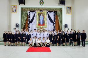 มรภ.เทพสตรี จัดพิธีน้อมถวายความอาลัย สมเด็จพระนางเจ้าสิริกิติ์ พระบรมราชินีนาถ พระบรมราชชนนีพันปีหลวง