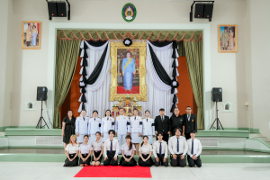 มรภ.เทพสตรี จัดพิธีน้อมถวายความอาลัย สมเด็จพระนางเจ้าสิริกิติ์ พระบรมราชินีนาถ พระบรมราชชนนีพันปีหลวง