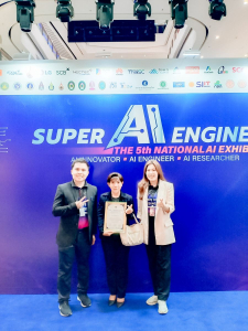 หน่วยบ่มเพาะปัญญาประดิษฐ์ มรภ.เทพสตรี ร่วมงาน Super AI Engineer: The 5th National AI Exhibition