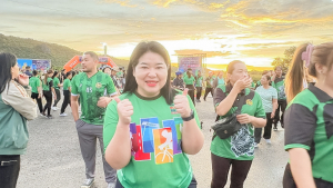 มรภ.เทพสตรี ร่วมกิจกรรมเดิน วิ่ง โครงการแสงนำใจไทยทั้งชาติ เดิน วิ่ง ปั่น ป้องกันอัมพาต ครั้งที่ 11 เฉลิมพระเกียรติ