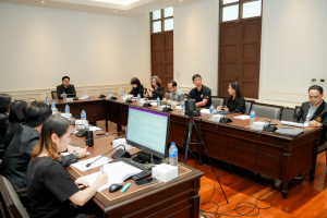 การประชุม คกก.ควบคุมภายในและบริหารจัดการความเสี่ยง มรภ.เทพสตรี ครั้งที่ 1/68