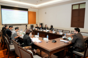 การประชุม คกก.ควบคุมภายในและบริหารจัดการความเสี่ยง มรภ.เทพสตรี ครั้งที่ 1/68